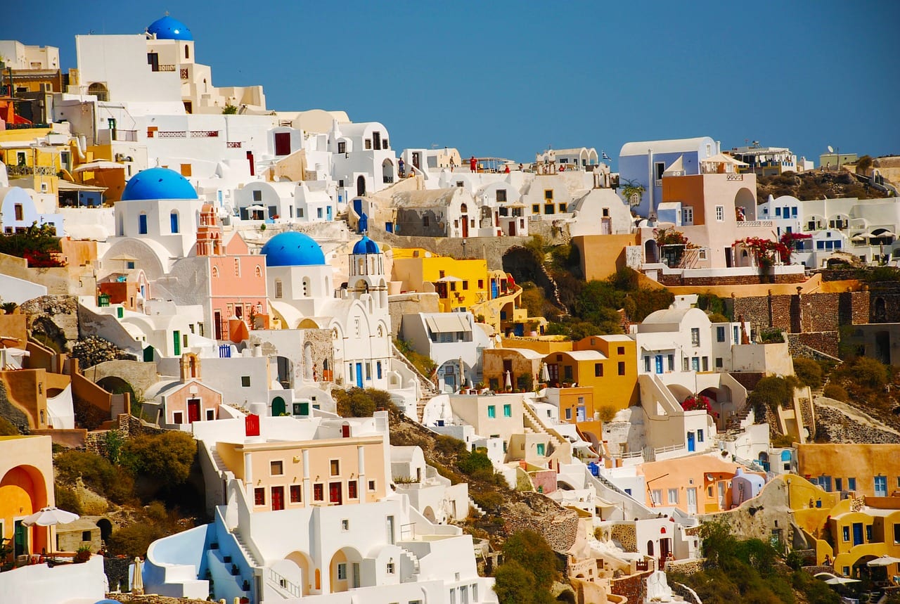 March is a pretty good month to visit Santorini. The weather warms up nicely, and the tourists are still few in number.