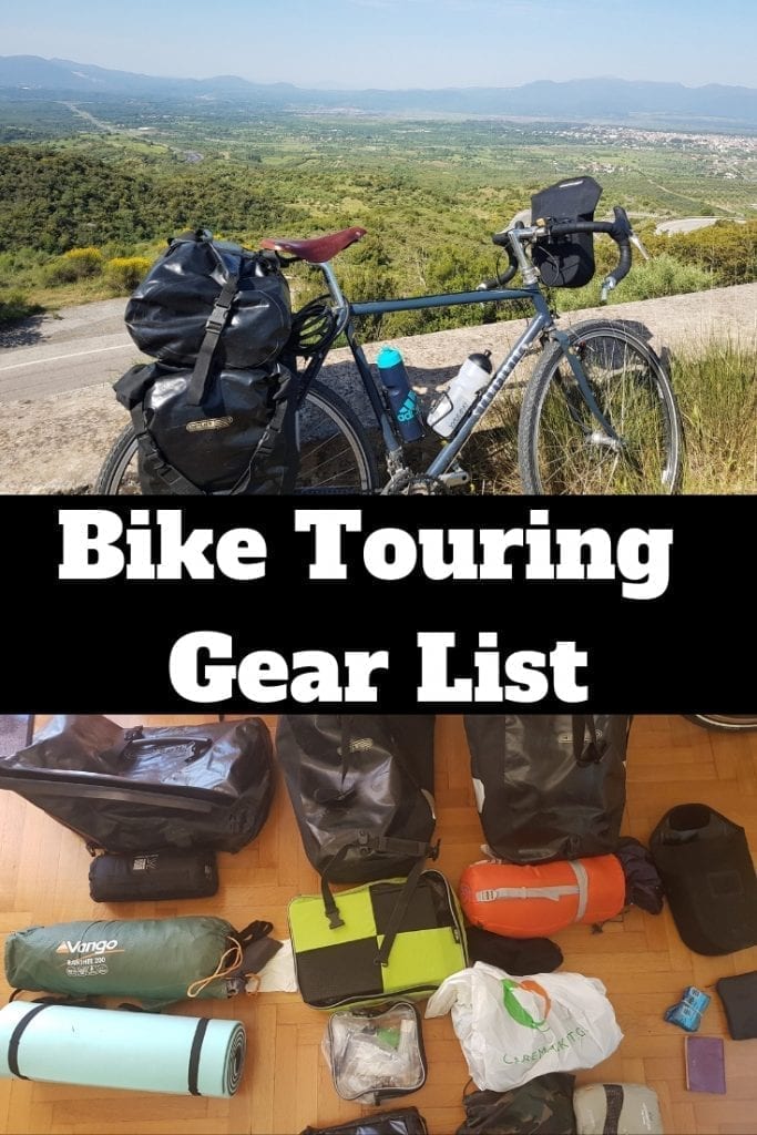 Bike Touring Gear List For The Herculean Bike Tour of Peloponnese