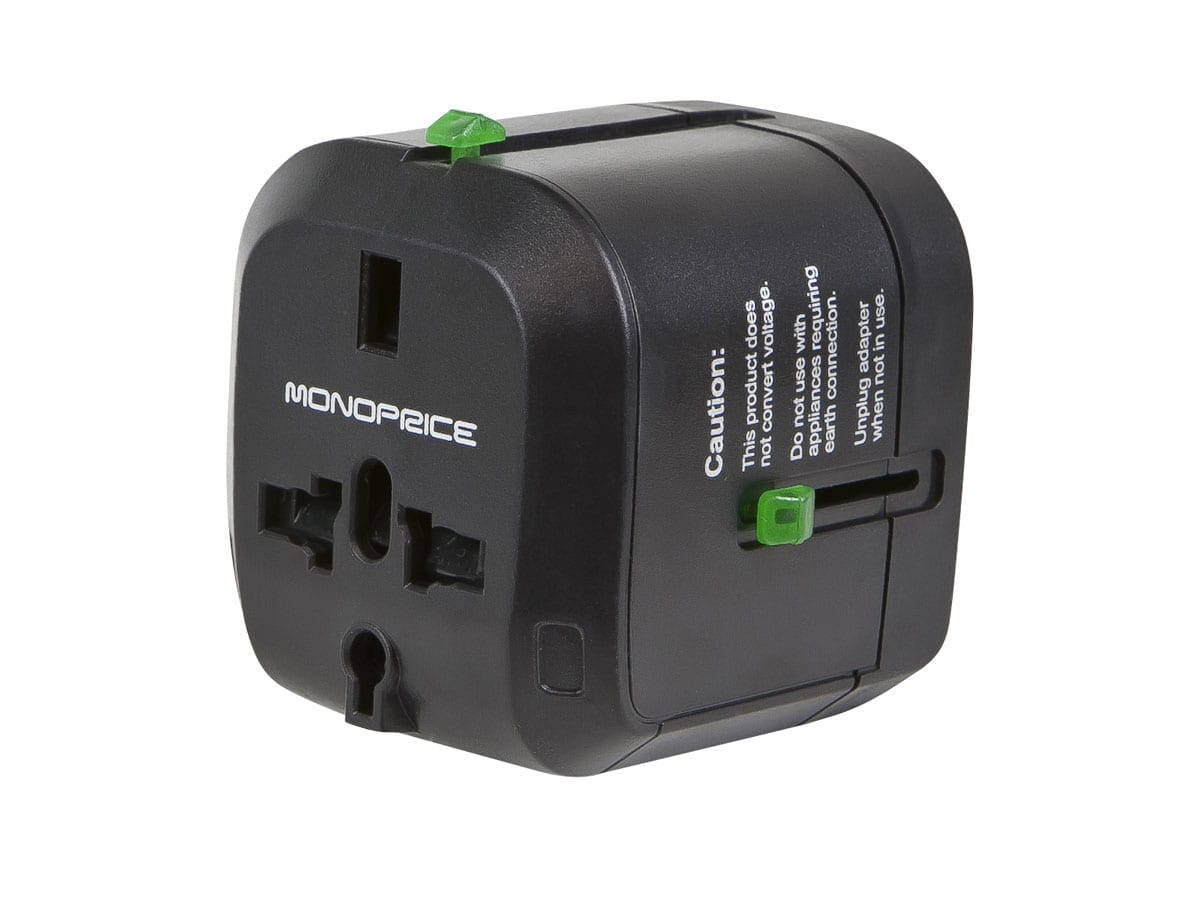 Best Universal Travel Adapter - All in one travel adapters from Monoprice