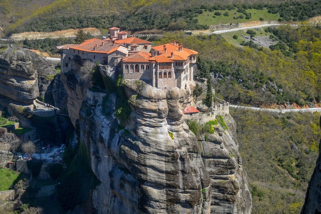 A holy monastery in Meteor Greece can be visited on a day tour from Athens