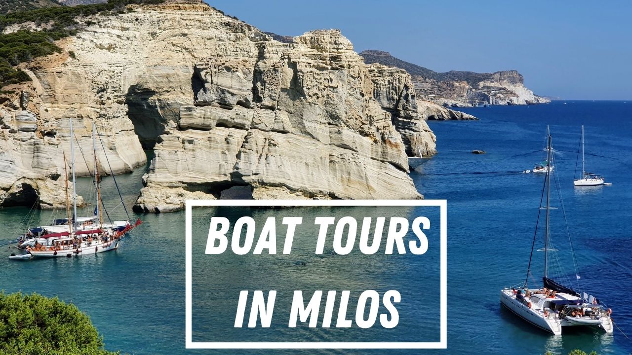 milos boat day tour