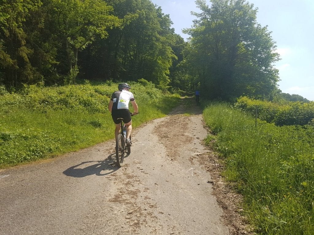 Cycling along the Mullerthal Trail in Luxembourg