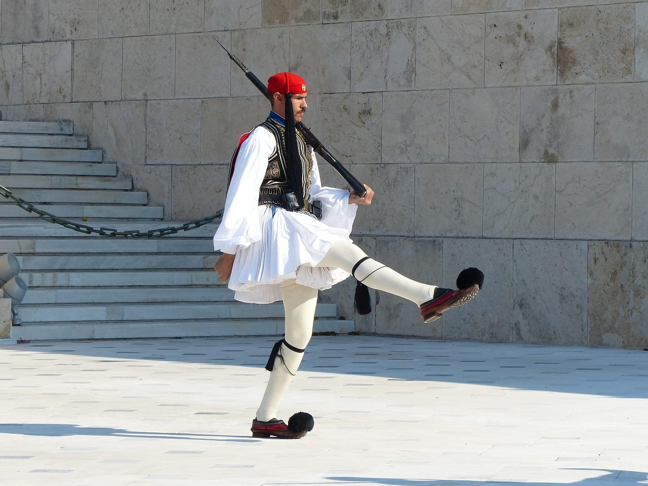 Make sure to see the changing of the guards in Athens during your one day Athens tour