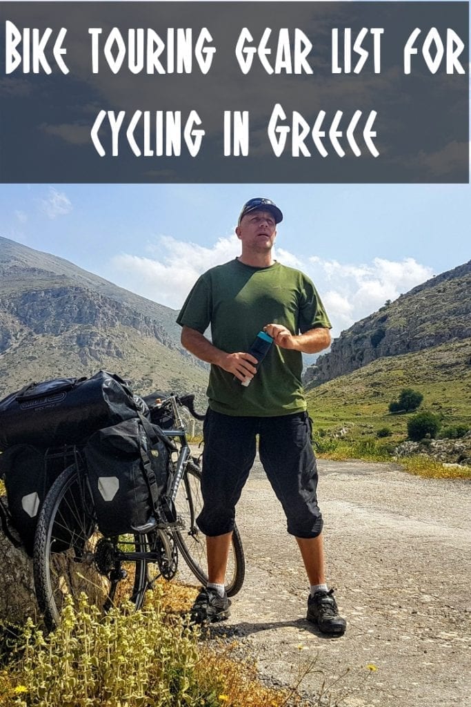 Cycle Touring Kit List For A Month Bike Tour In Greece