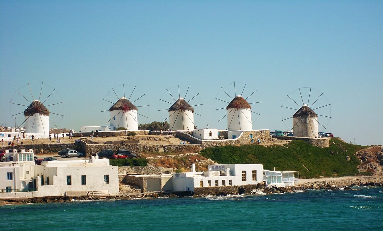 The windmills of Mykonos