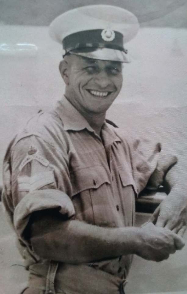 Thomas Briggs served in the RMC and was part of the relief effort to the Ionian islands after the earthquake of 1953