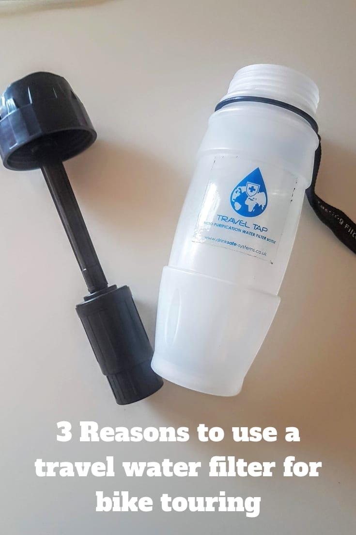3 great reasons to use a water filter for bike touring