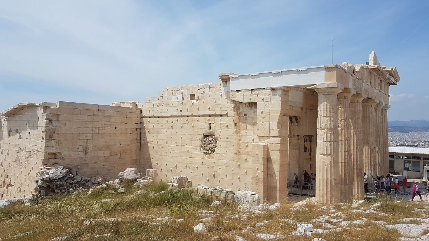 The Acropolis Gateway in Athens