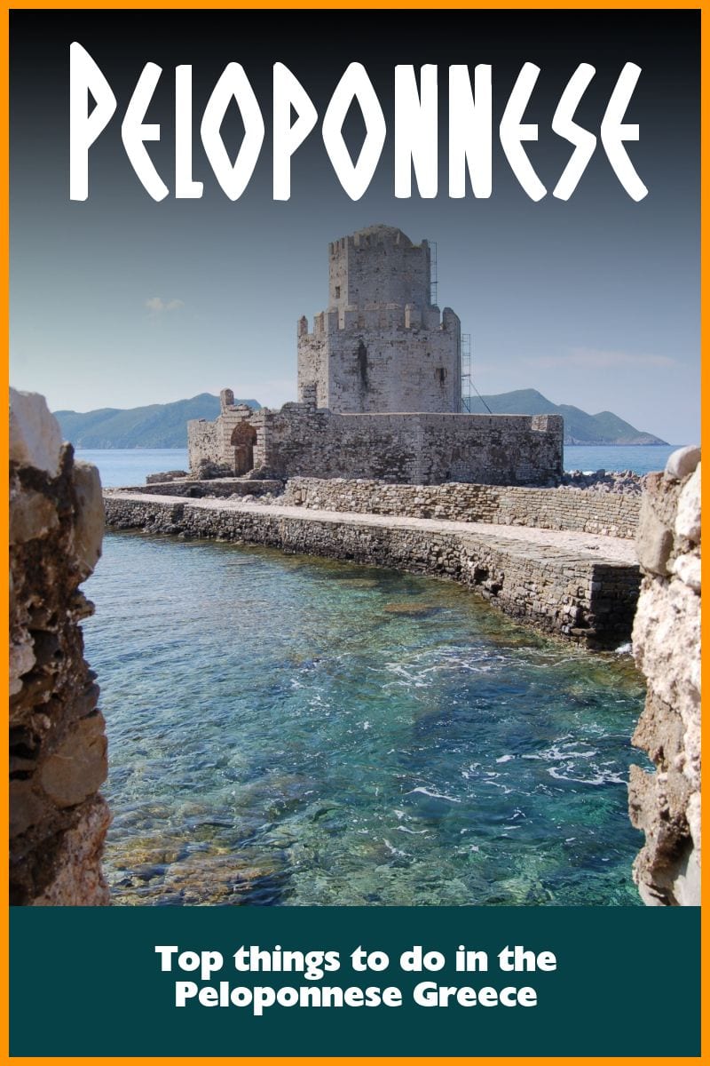 Top things to do in the Peloponnese Greece