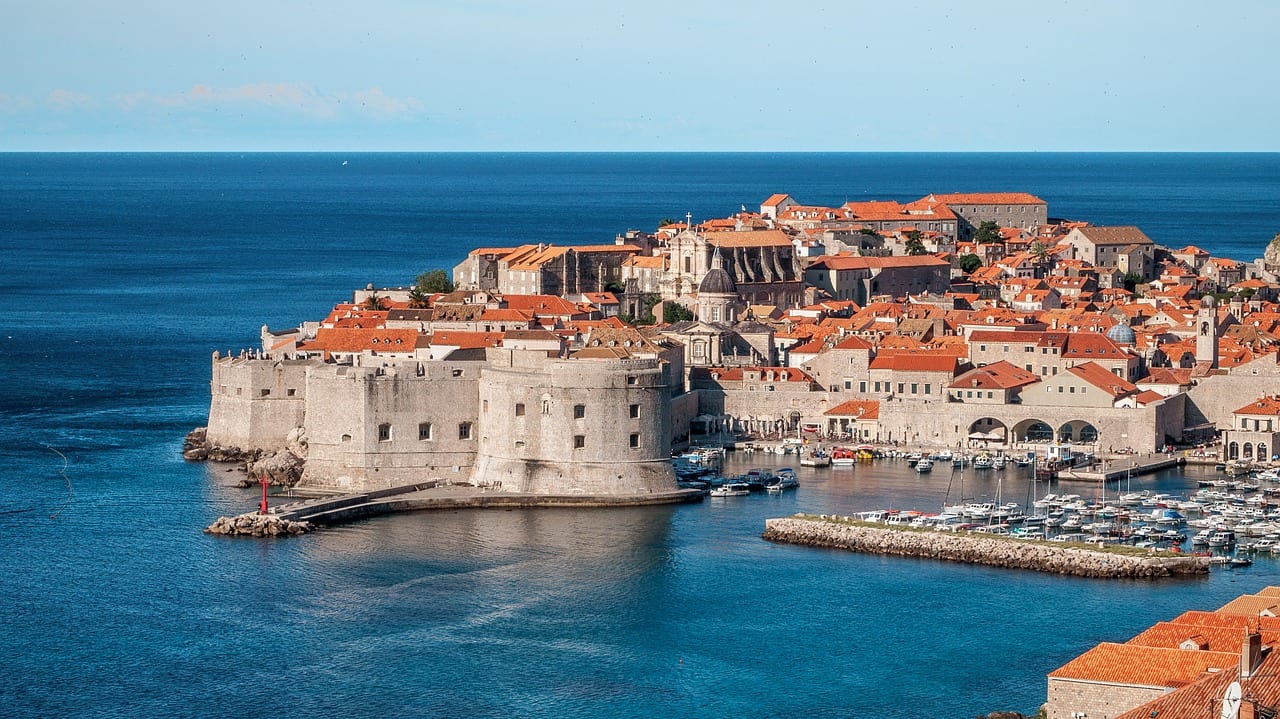 Visit Dubrovnik in Croatia when sailing