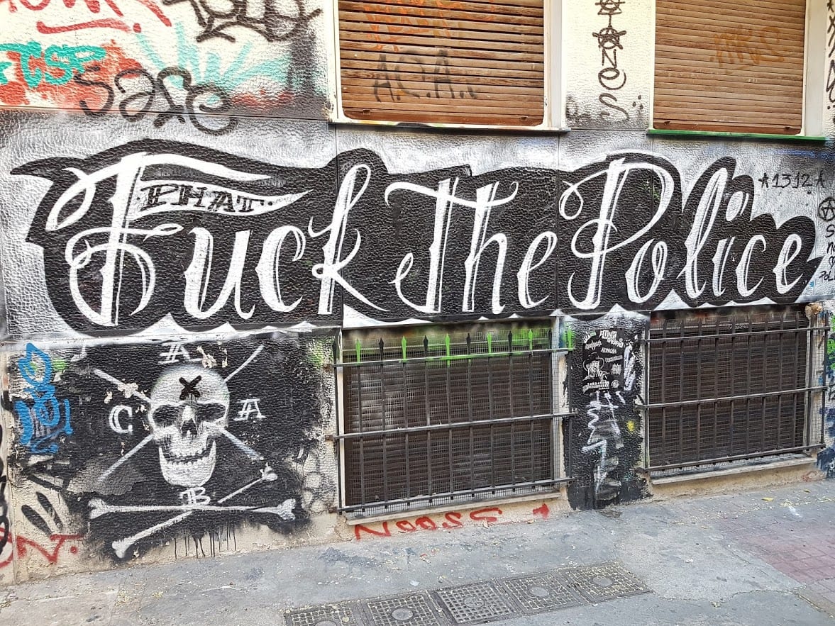 The Exarchia neighbourhood in Athens is known for its edgy, alternative vibe.