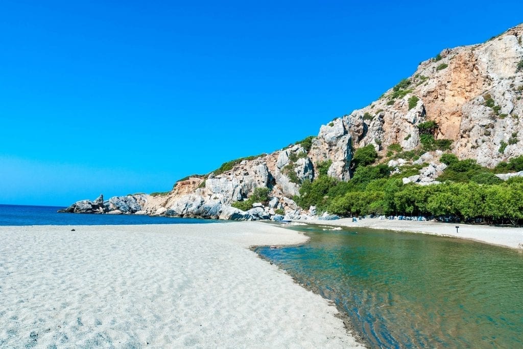 hottest greek island to visit in october