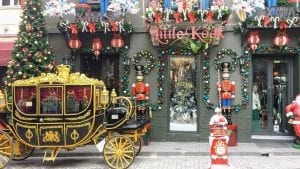 The Little Kook in Athens at Christmas