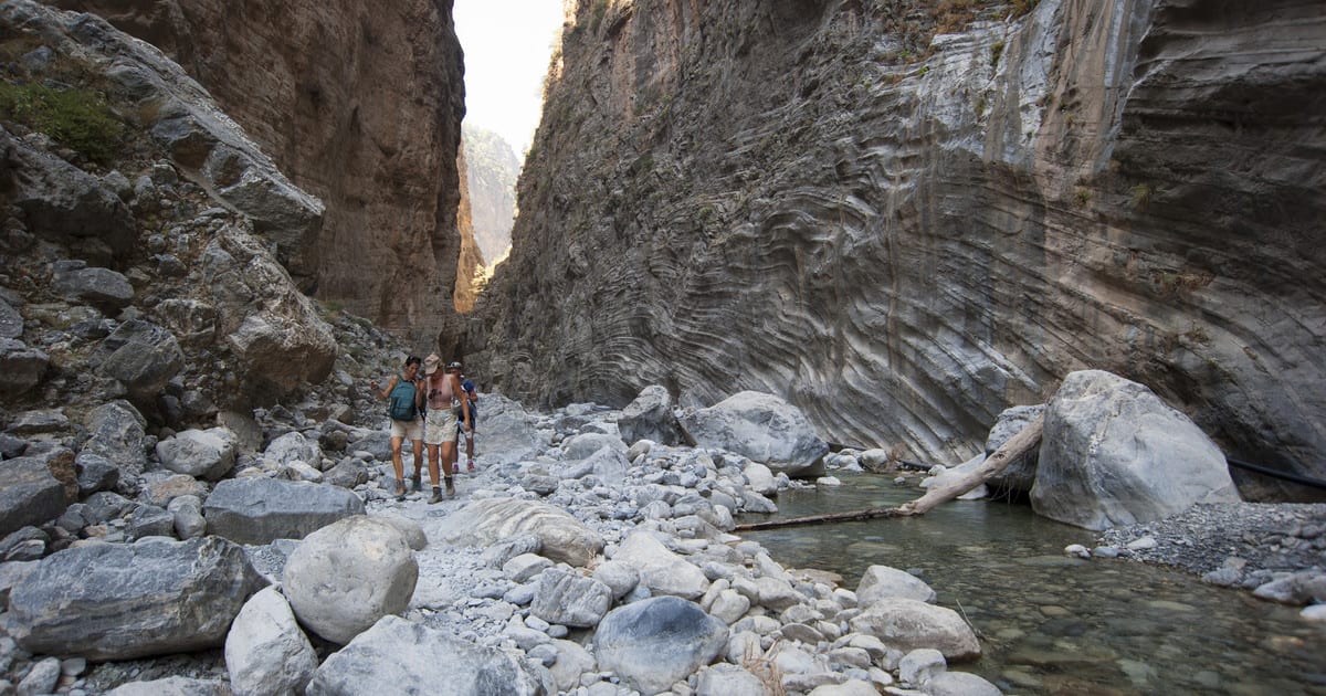 Samaria Gorge: Day Trip from Agia Pelagia, Heraklion & Malia