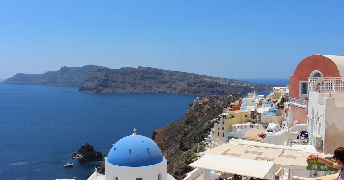 Santorini: Full-Day Tour from Crete