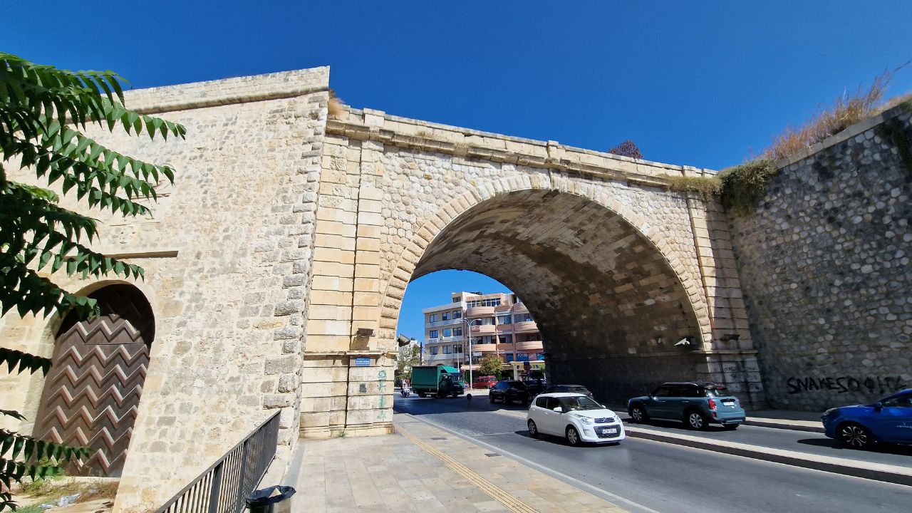 walls of heraklion city crete