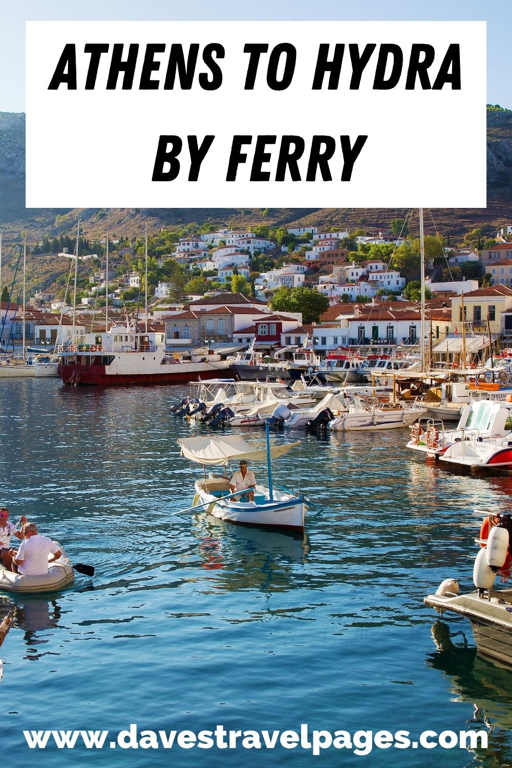 How to get to Hydra island in Greece from Athens