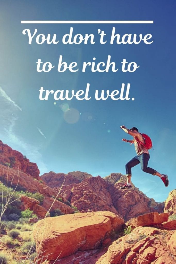 A travel quote to inpsire your travel adventures