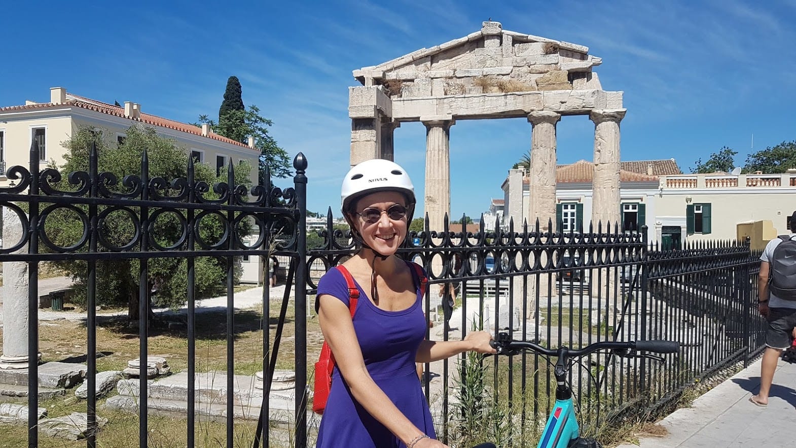 Cycling in Athens center