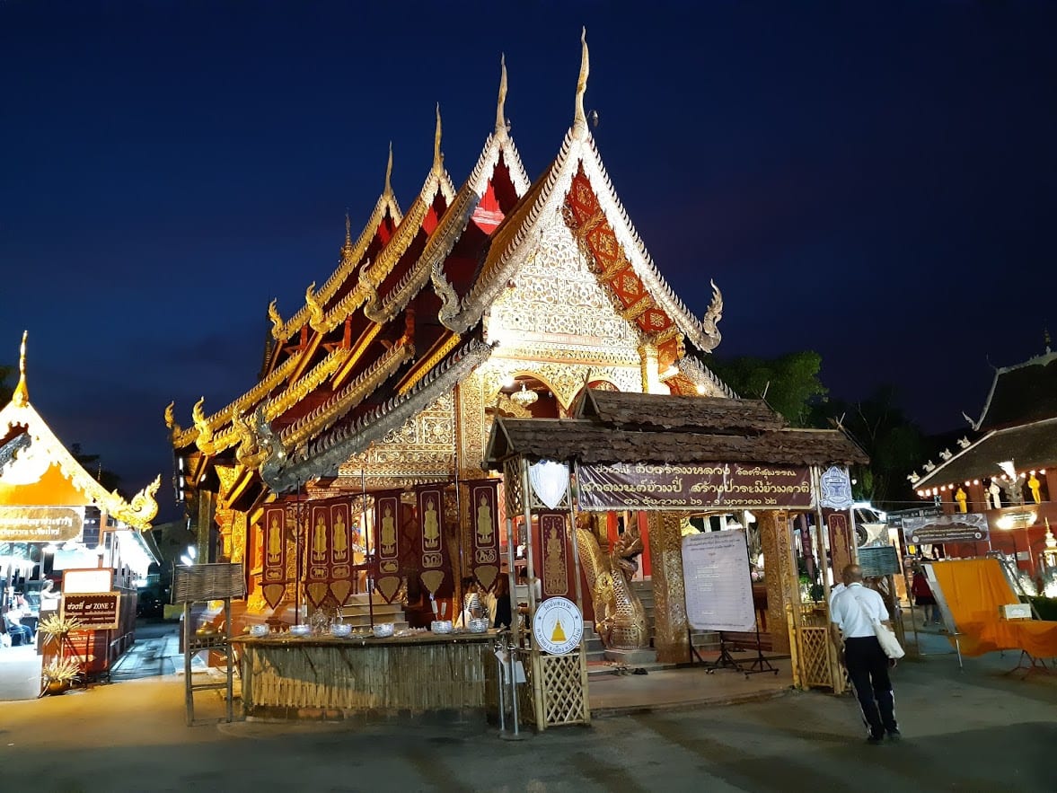 A temple in Chiang Mai Thailand