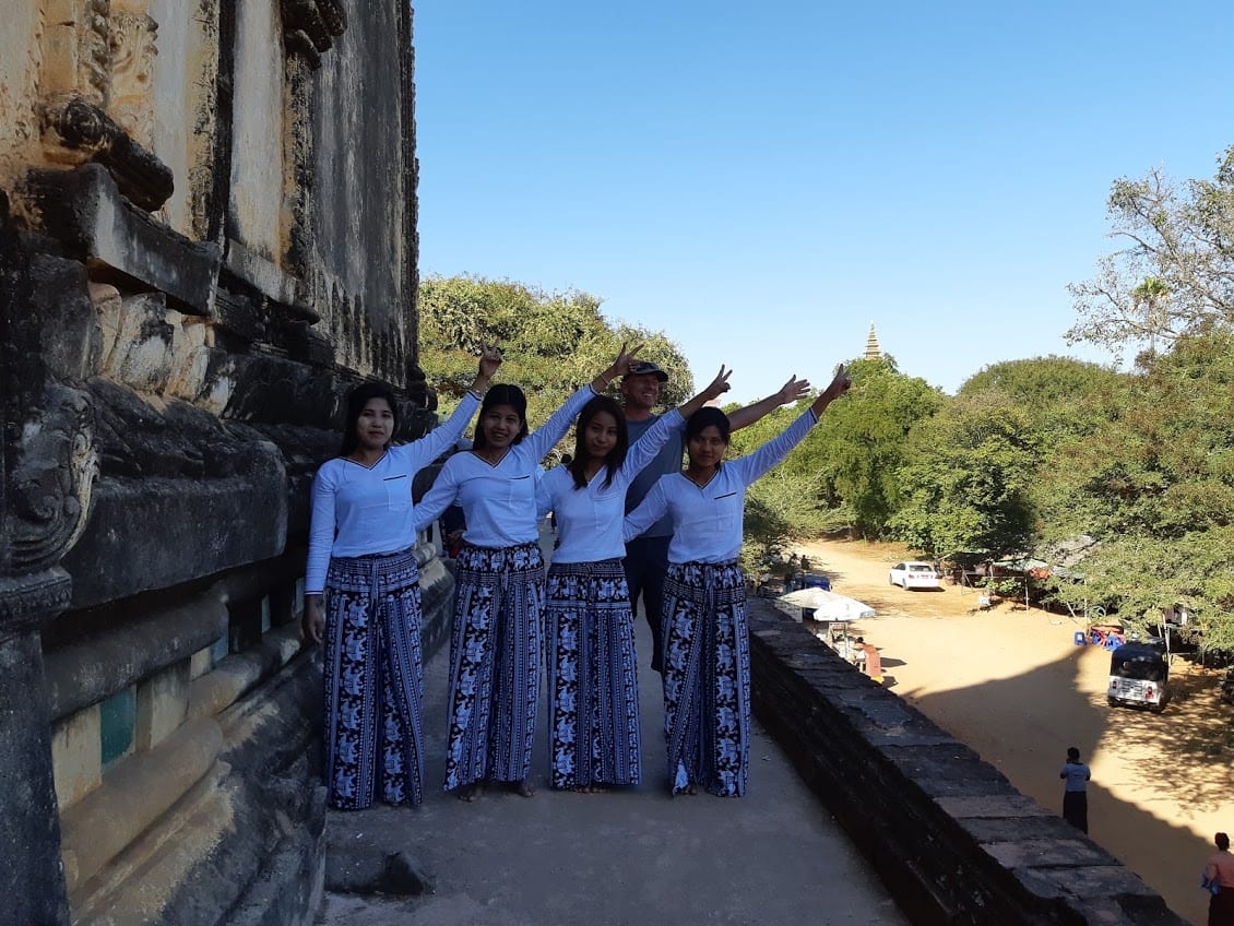 Time to photo-bomb some people in Myanmar
