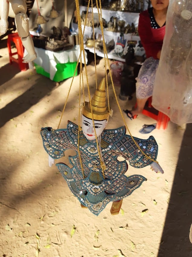 Traditional puppets in Bagan