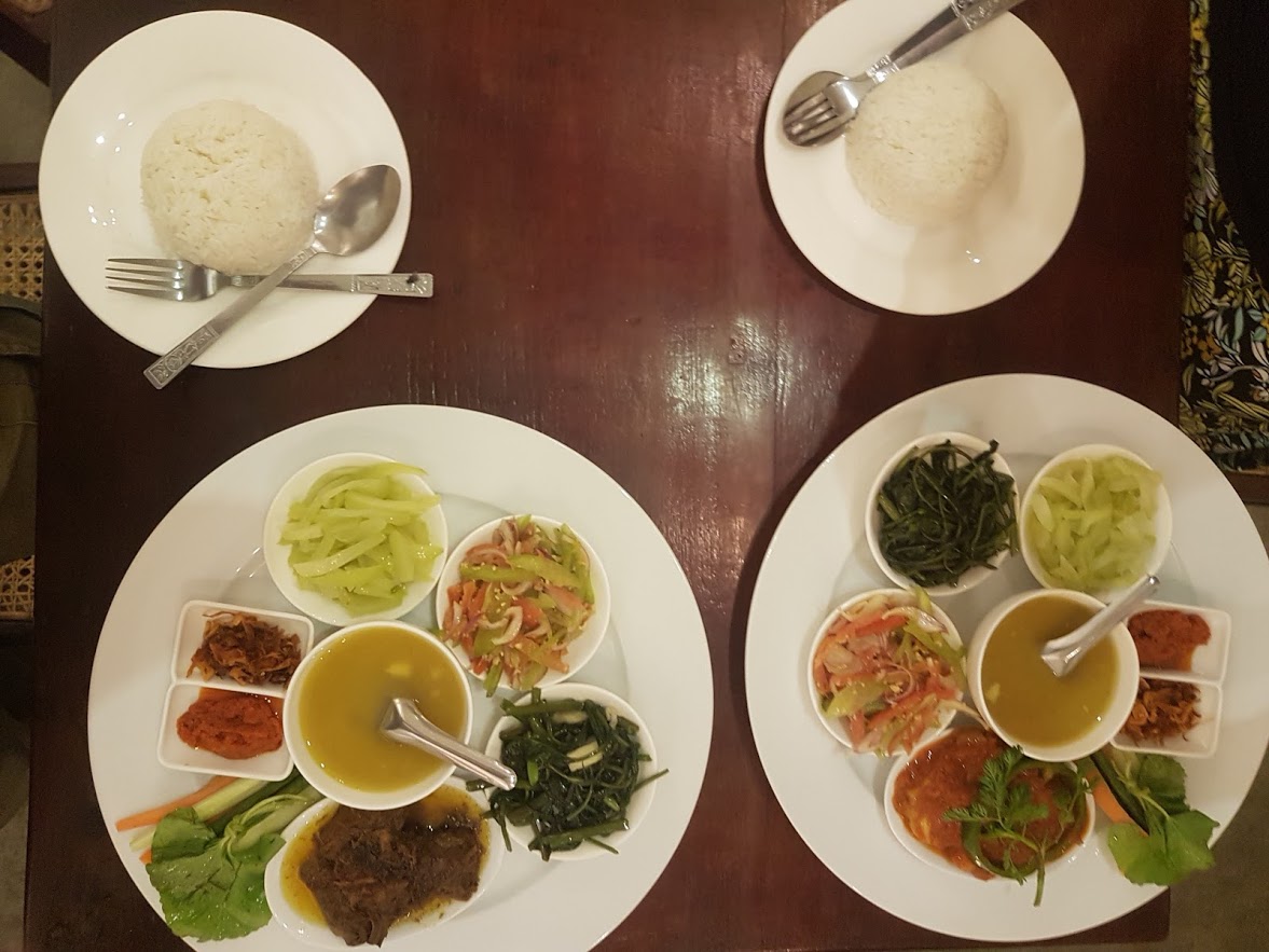 Food in Yangon Myanmar