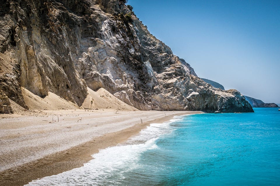 Egremni beach Lefkada Greece
