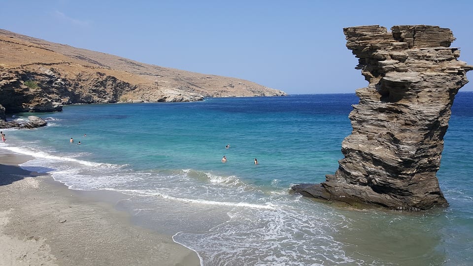Andros island in Greece