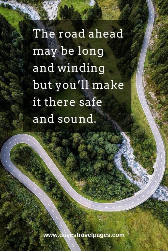 safe journey images quotes