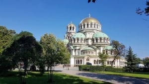 Aleksander Nevski Cathedral in Sofia Bulgaria