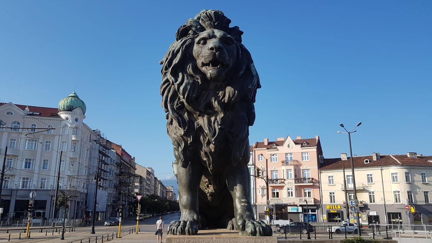 If you are looking what to do in Sofia in one day, check out the Lion's Bridge in Sofia, Bulgaria