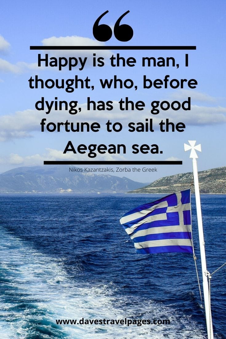 Quotes About Greece - 50 Inspiring Greece Quotes For Your Day