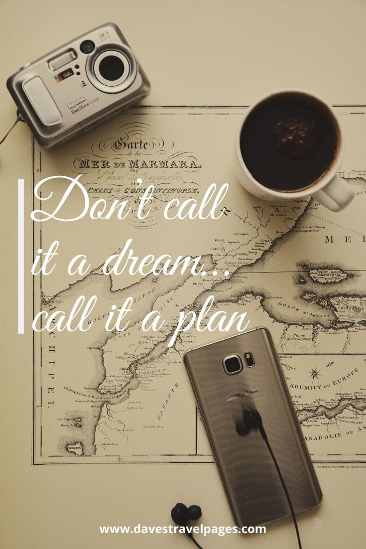 Best Motivational Quotes: "Don’t call it a dream…call it a plan”