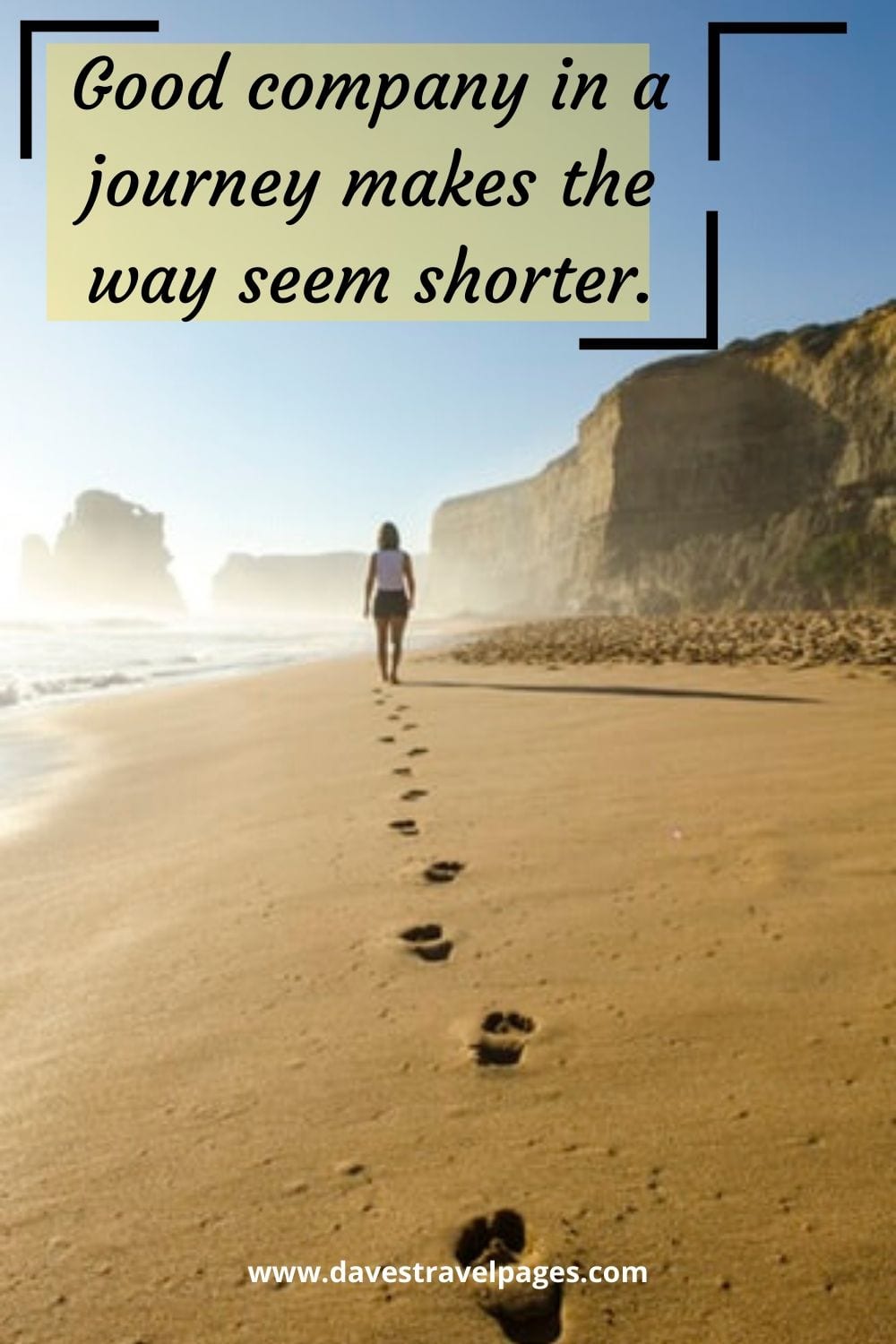 “Good company in a journey makes the way seem shorter.” -Izaak Walton