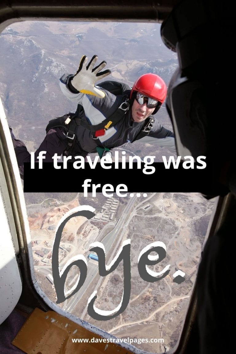 travel single word captions