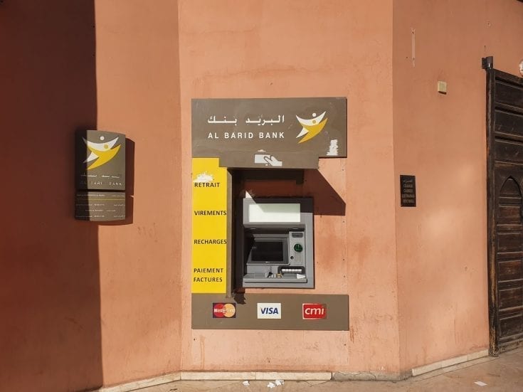 ATMs in Marrakech Currency Exchange and Credit Cards in Morocco