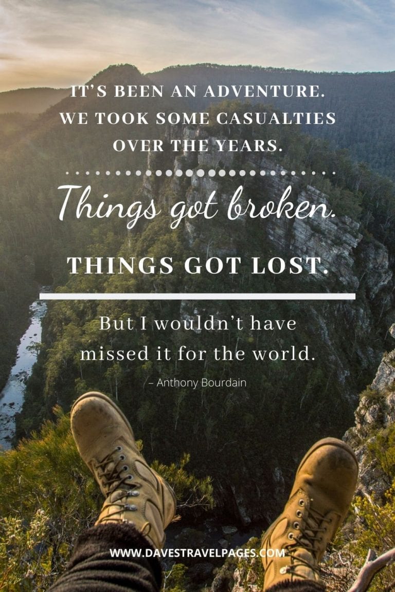 Anthony Bourdain Quotes About Life, Travel, and Food - Dave's Travel Pages