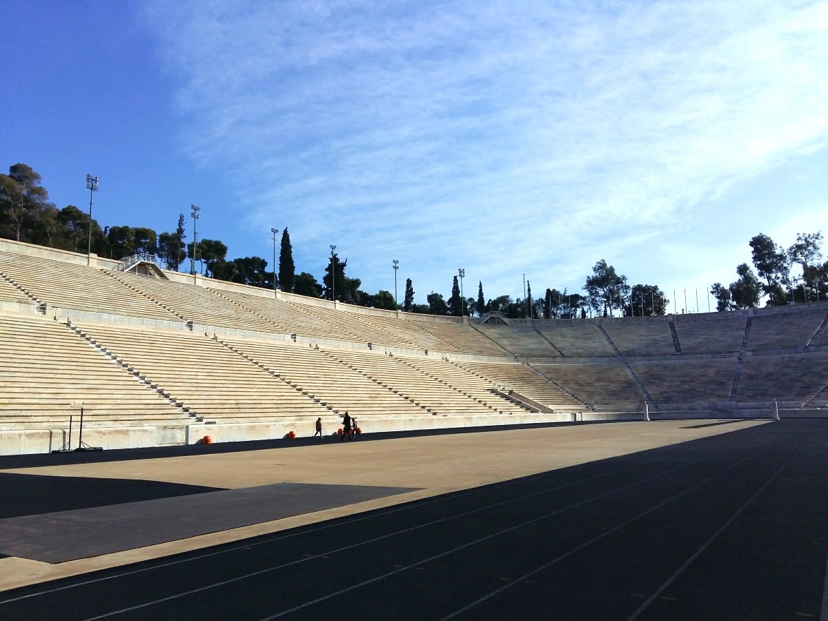 Panathenaic Stadium in Athens Greece