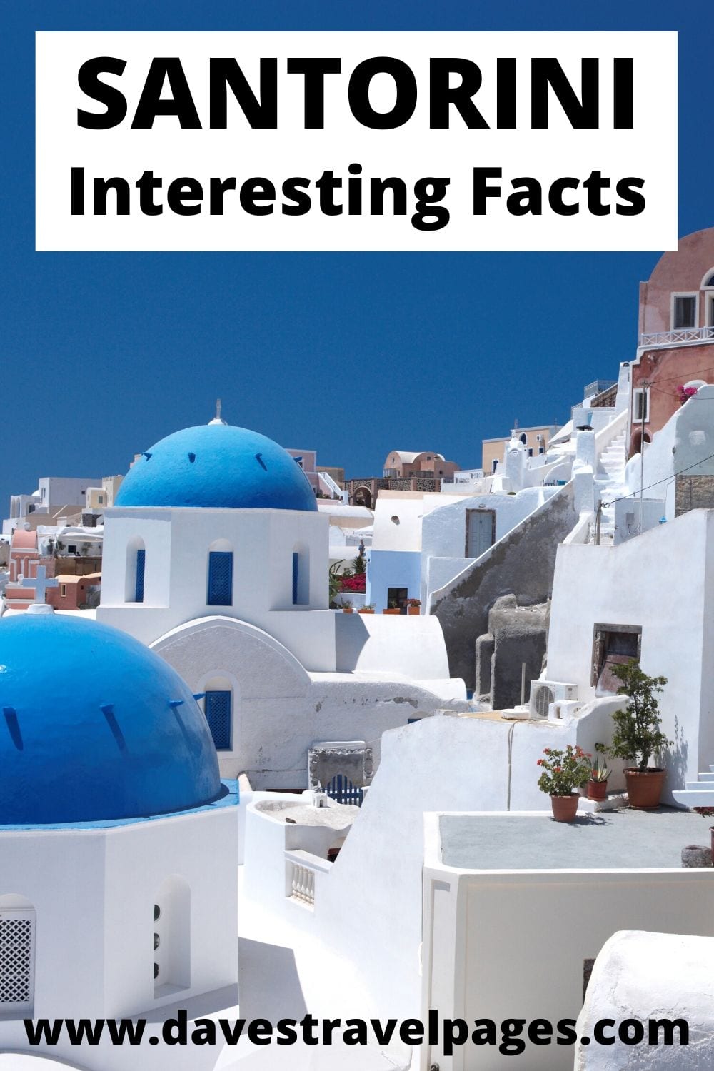 Fun and interesting facts about Santorini in Greece