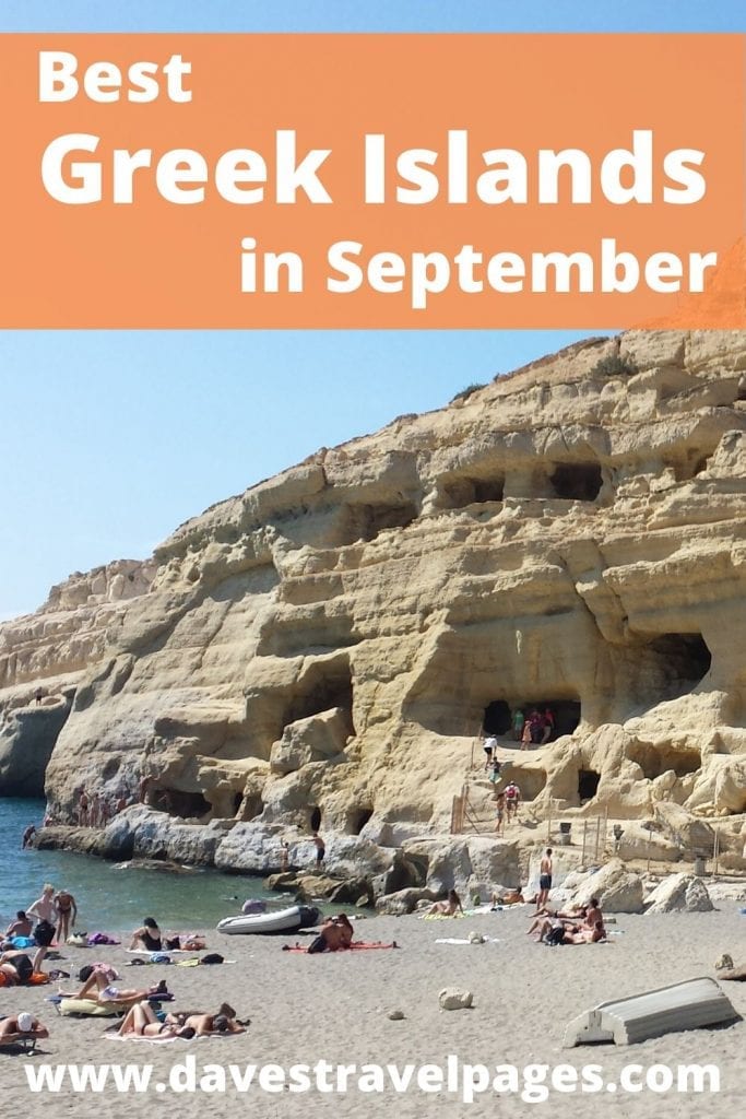 Best Greek islands to visit in September 2024