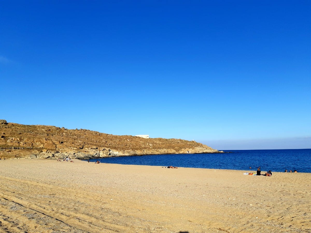 Lia Beach in Mykonos Greece