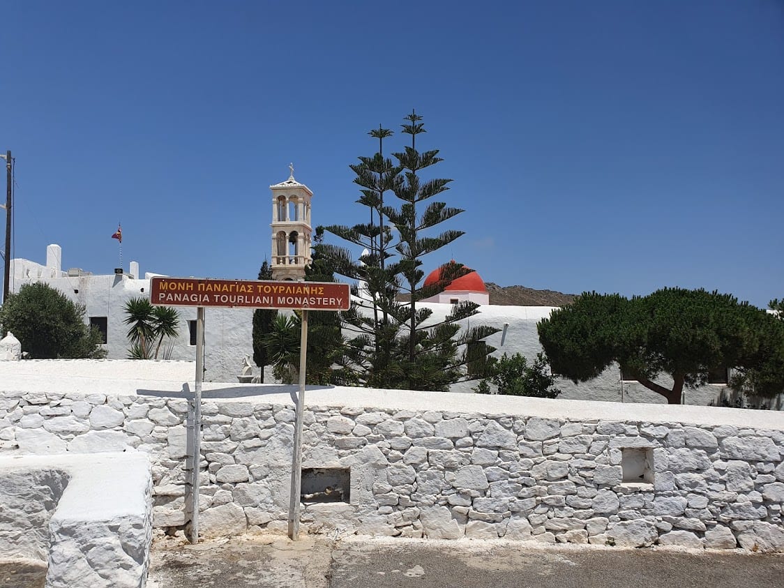The monastery in Mykonos