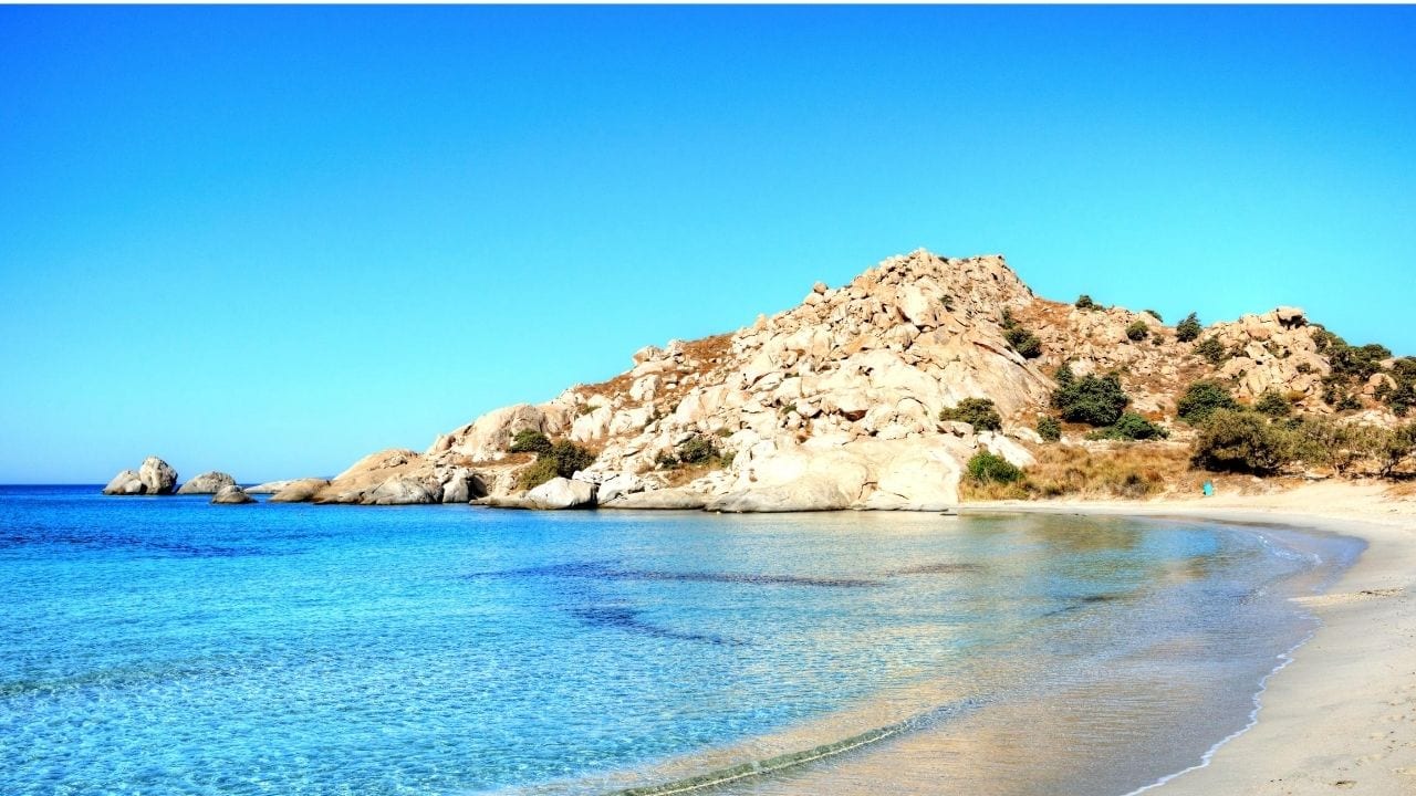 Naxos Agios Prokopios Beach