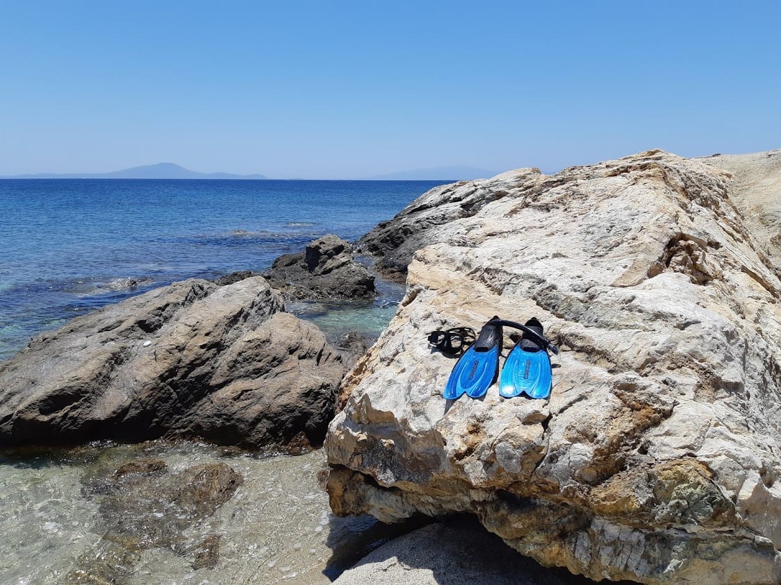 Snorkeling in Naxos