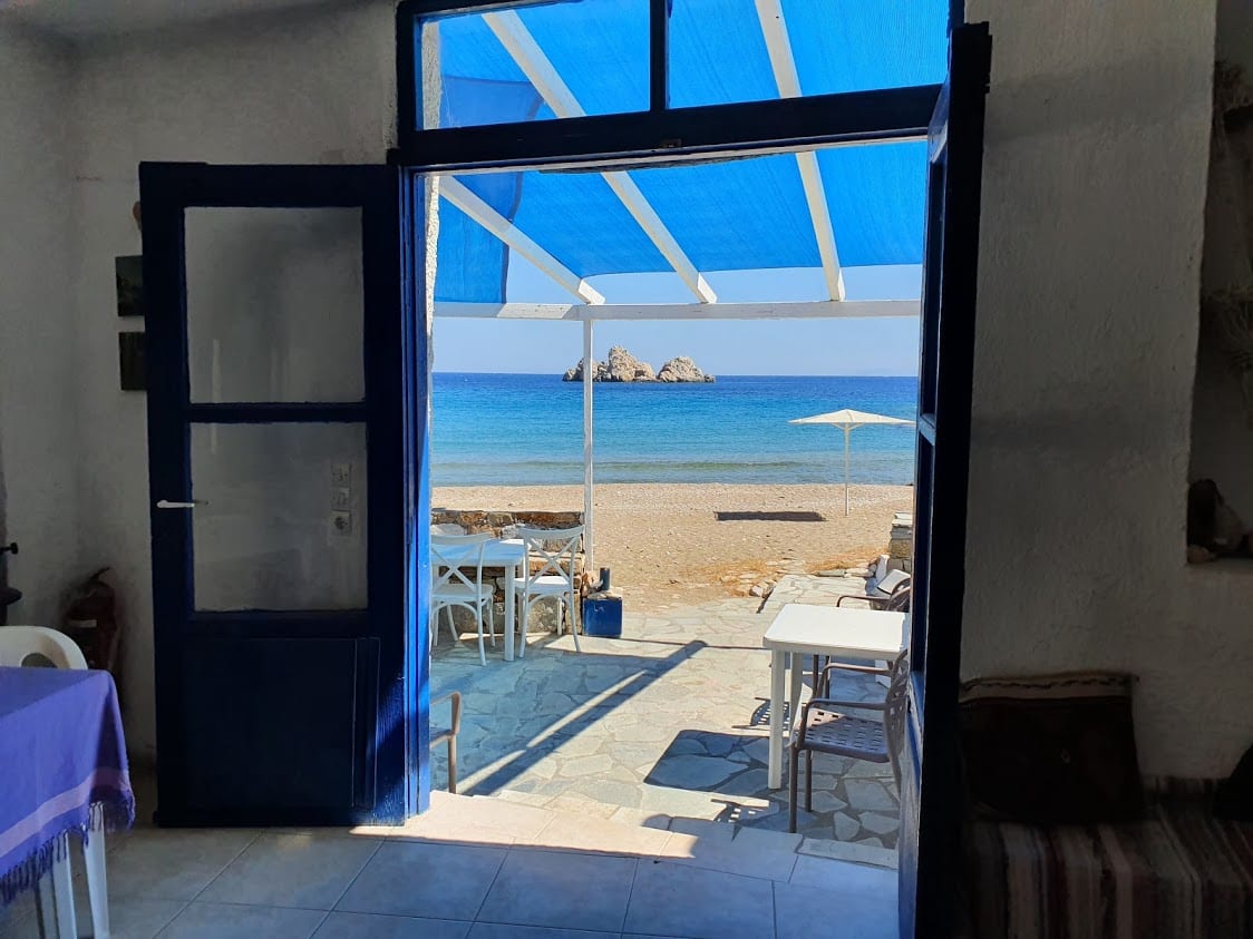 Agios Georgios in Sikinos Island in Greece
