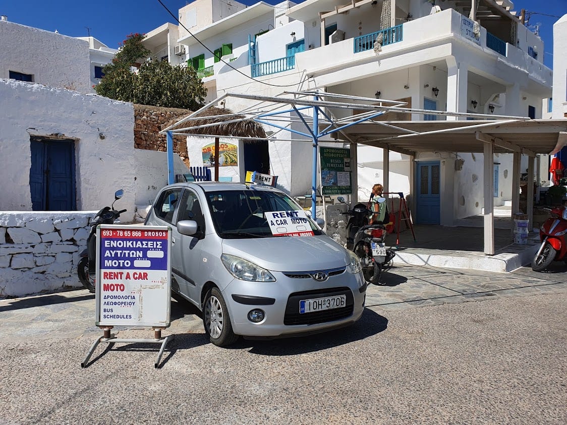 Car rental in Alopronia in Sikinos
