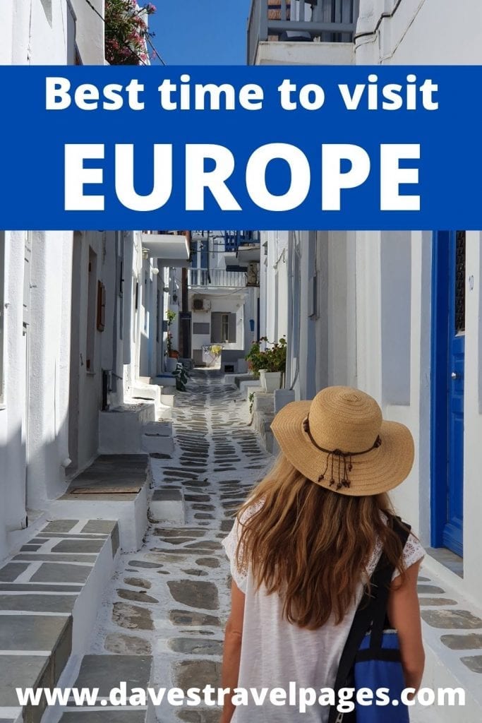 Best time to visit Europe Weather, Sightseeing and Travel