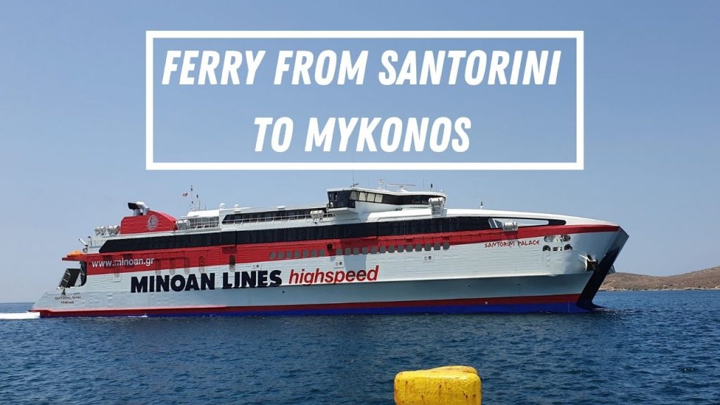 How To Get From Santorini To Mykonos By Ferry In 2024
