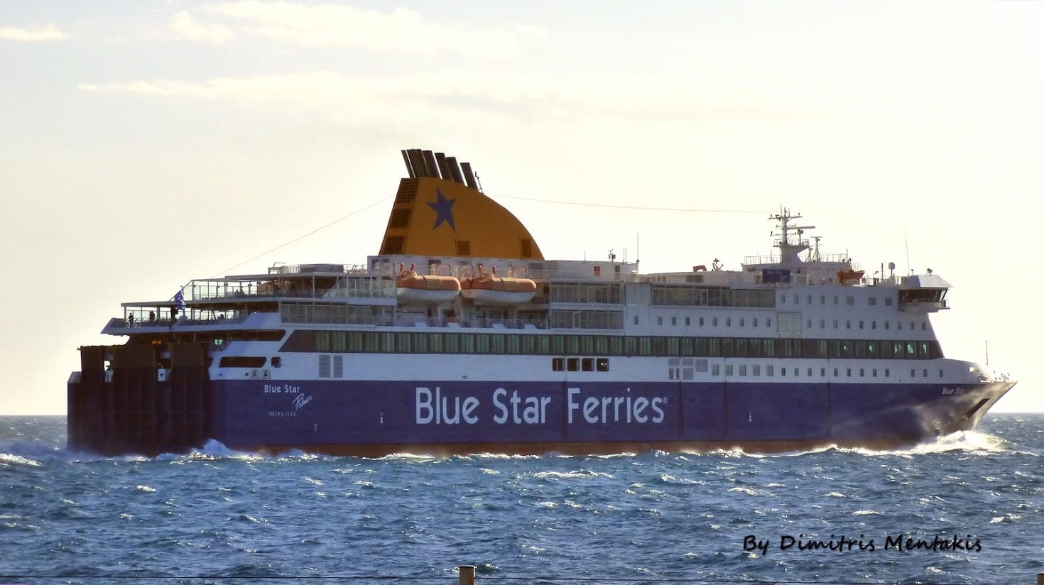 Blue Star Patmos ferry from Piraeus to Anafi